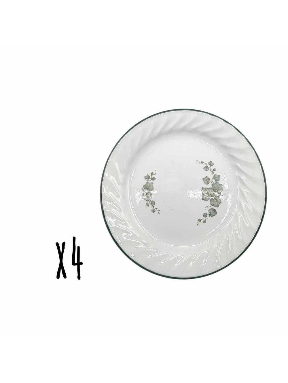 Set of 4 Vintage Corelle Callaway 7.25” Bread Plates